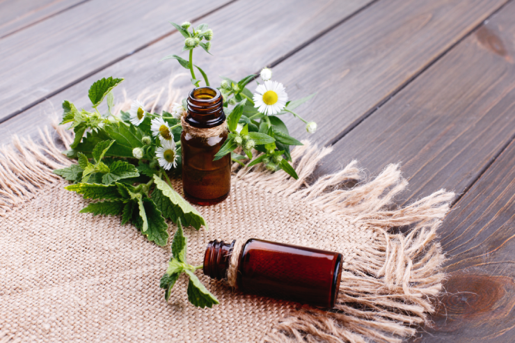 Geranium massage oil